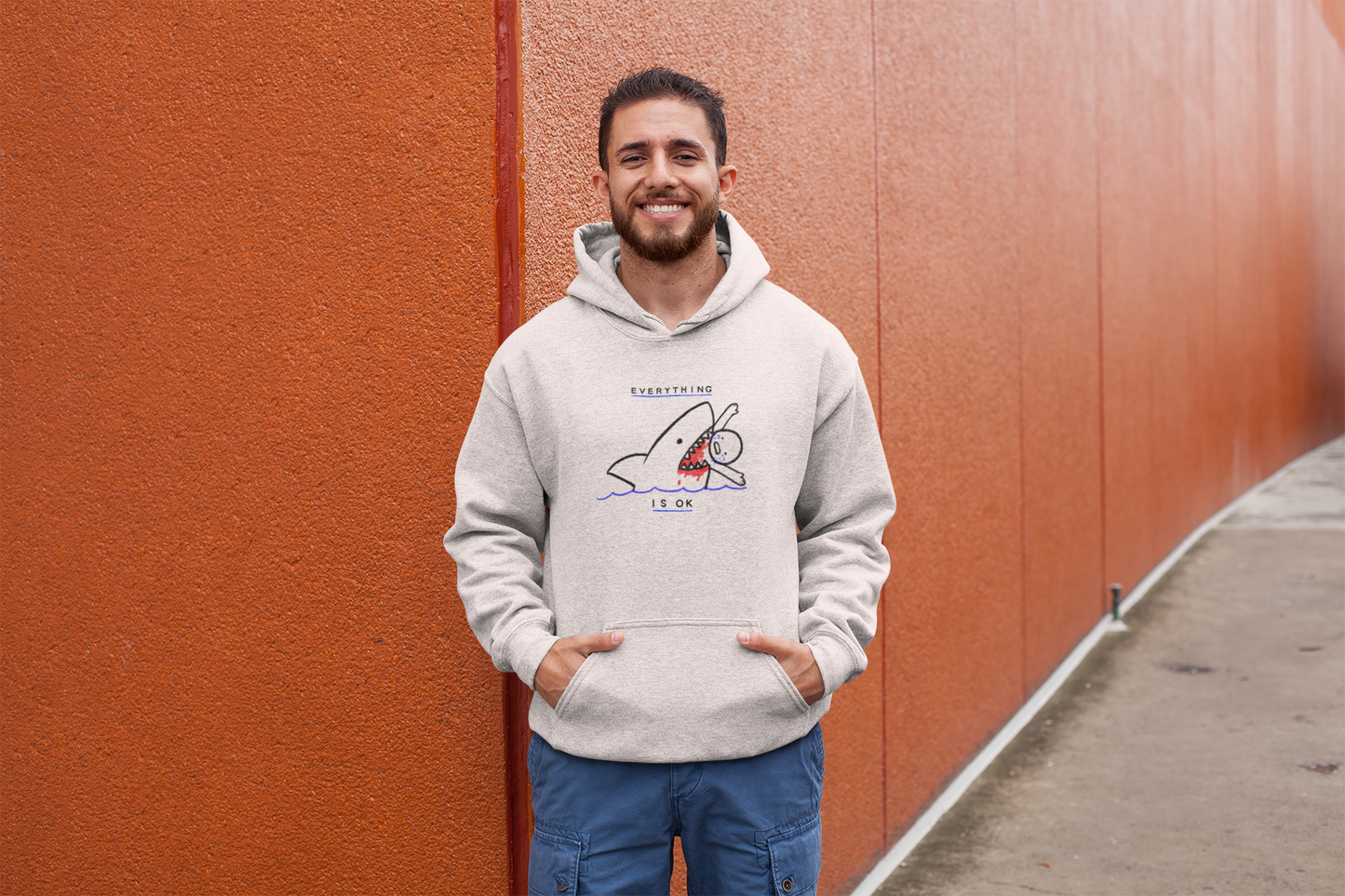 EVERYTHING IS OK pullover Hoodie