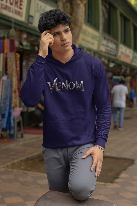 Dawson's Originals Official VENOM Navy Blue Hoodie