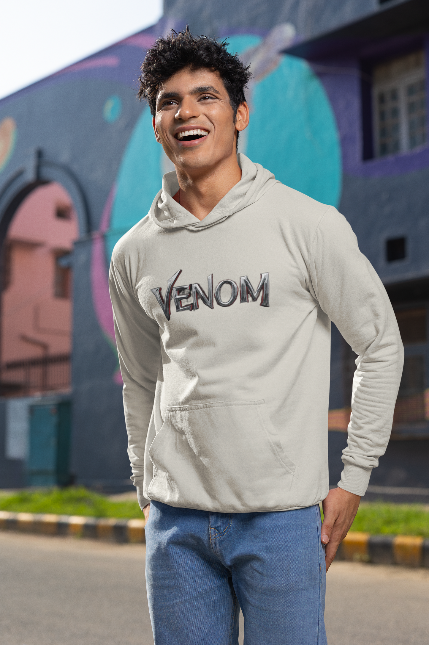 Dawson's Originals Official VENOM Off-White Hoodie